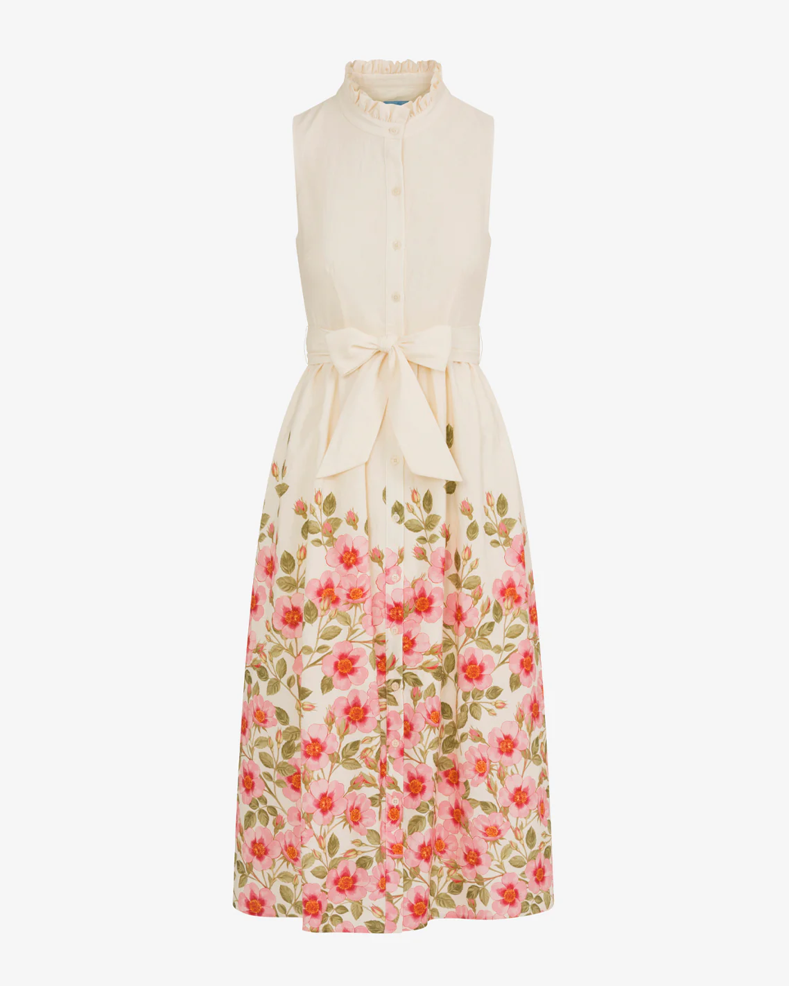 Aria Sleeveless Dress in Wild Rose - Image 4