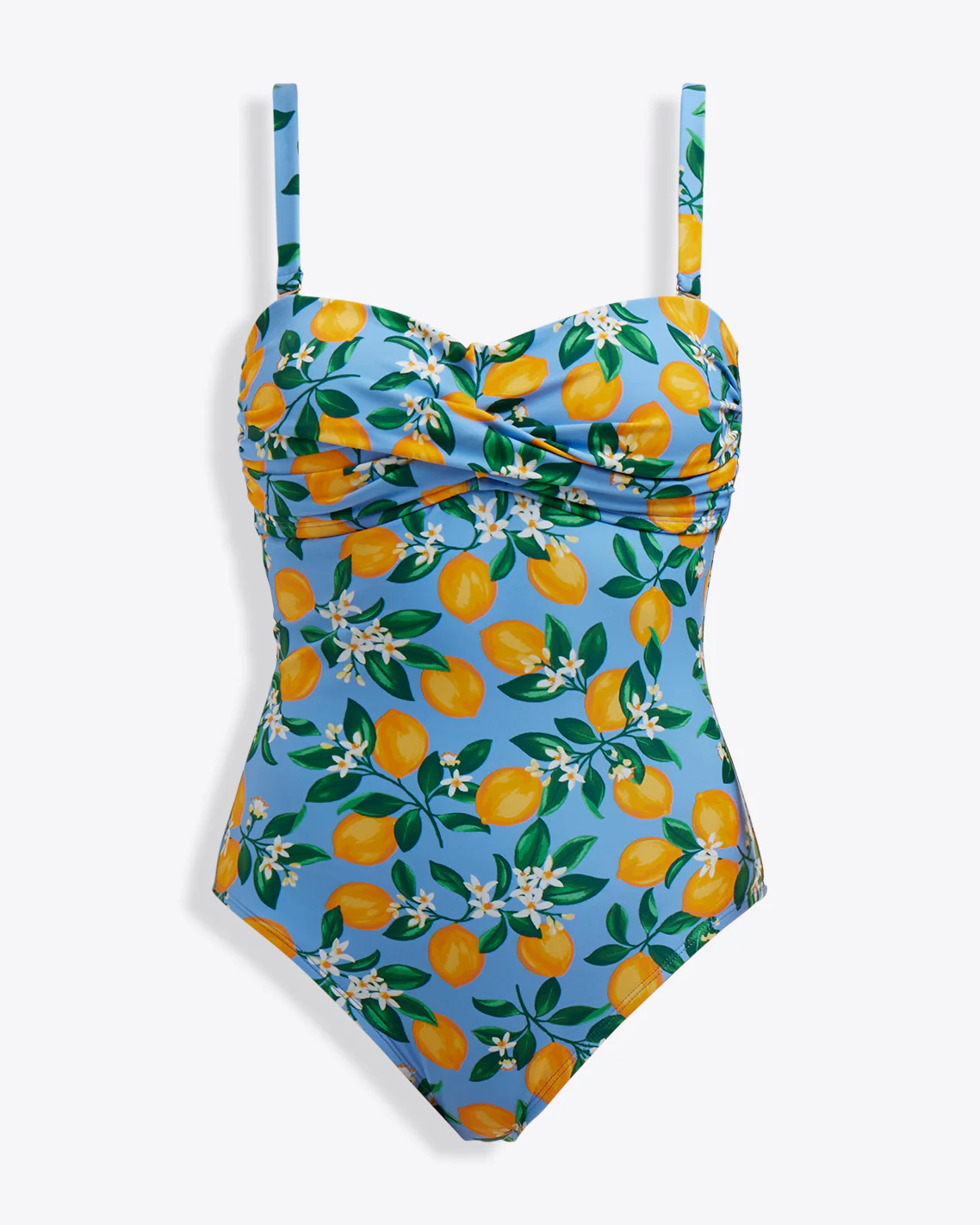 Lemon Blossom Bandeau One Piece - Image 3
