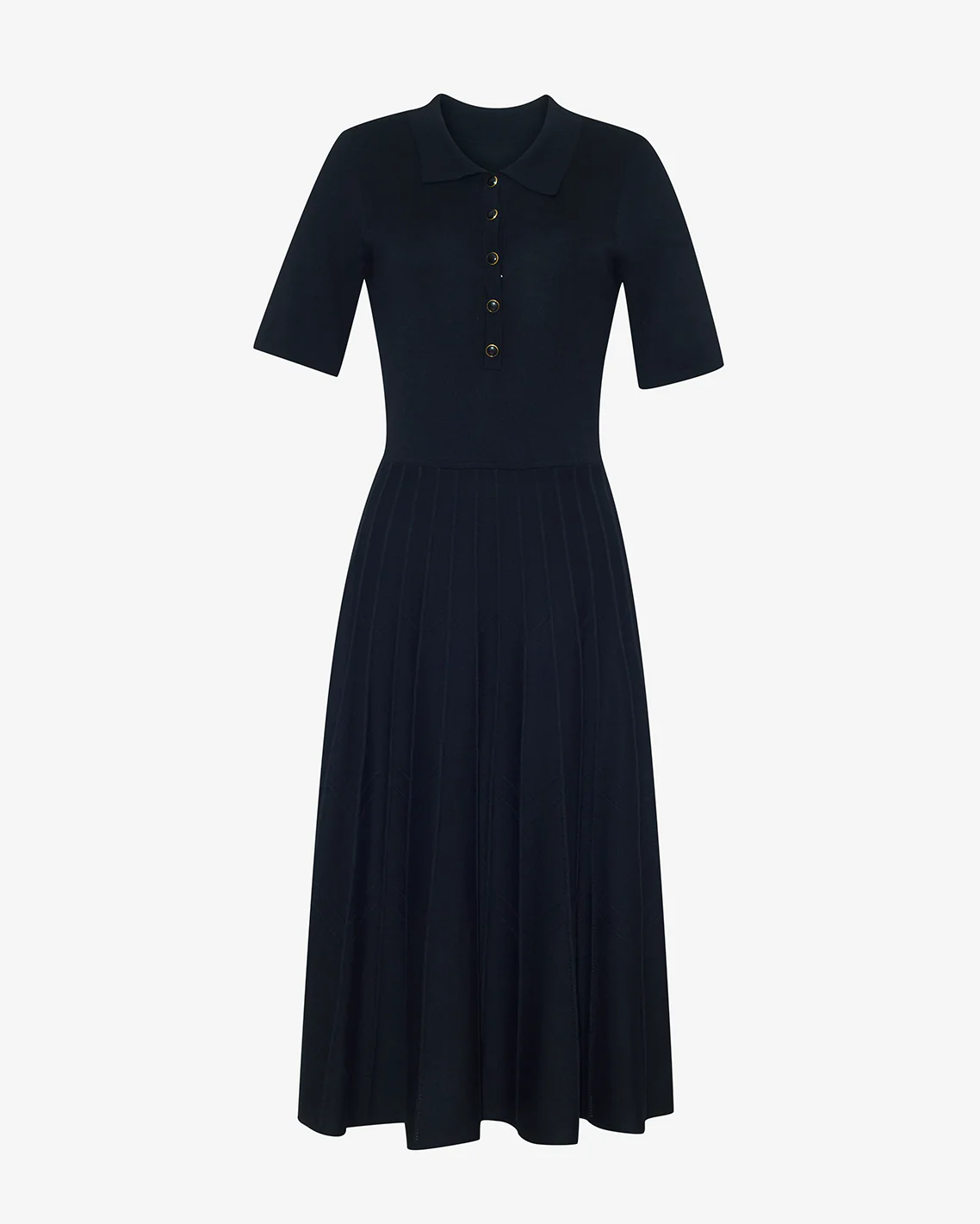 Collared Midi Dress - Image 5