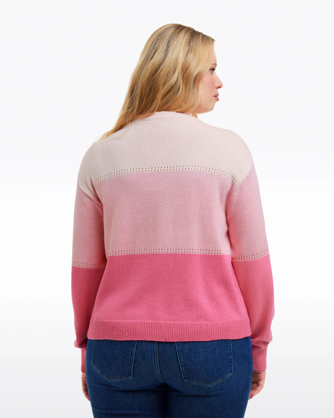 Colorblock Crewneck Sweater - Image 5