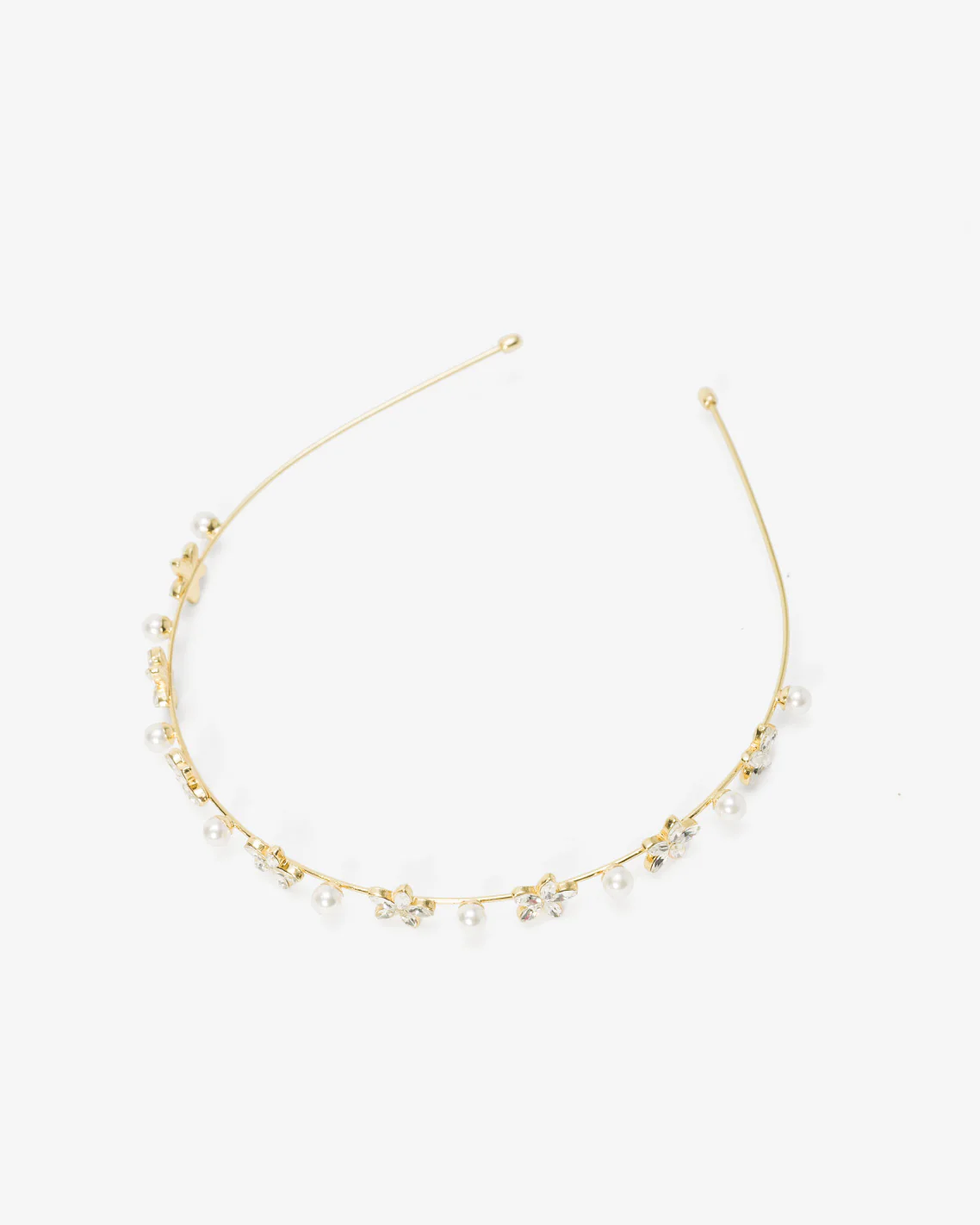Crystal & Pearl Headband - Image 2