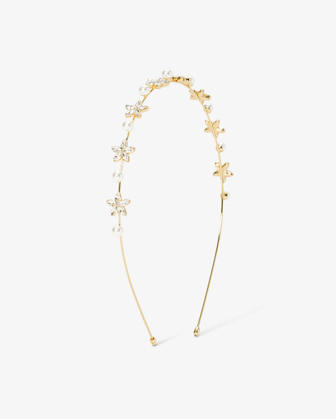 Crystal & Pearl Headband - Image 3