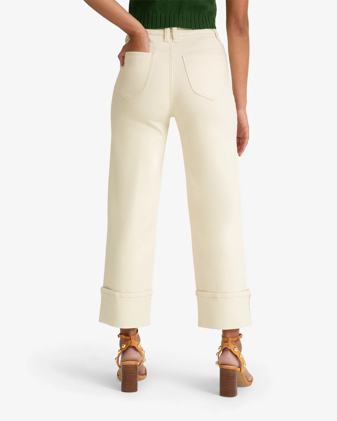 Cuffed Bottom Pant - Image 4