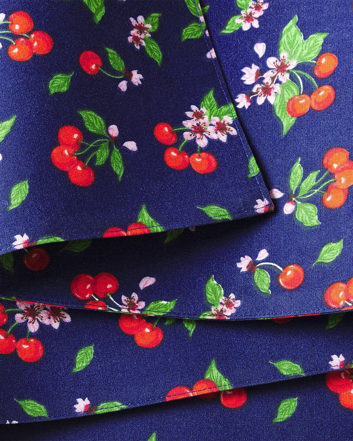 Cherry Blossom Reversible Placemat Set - Image 4