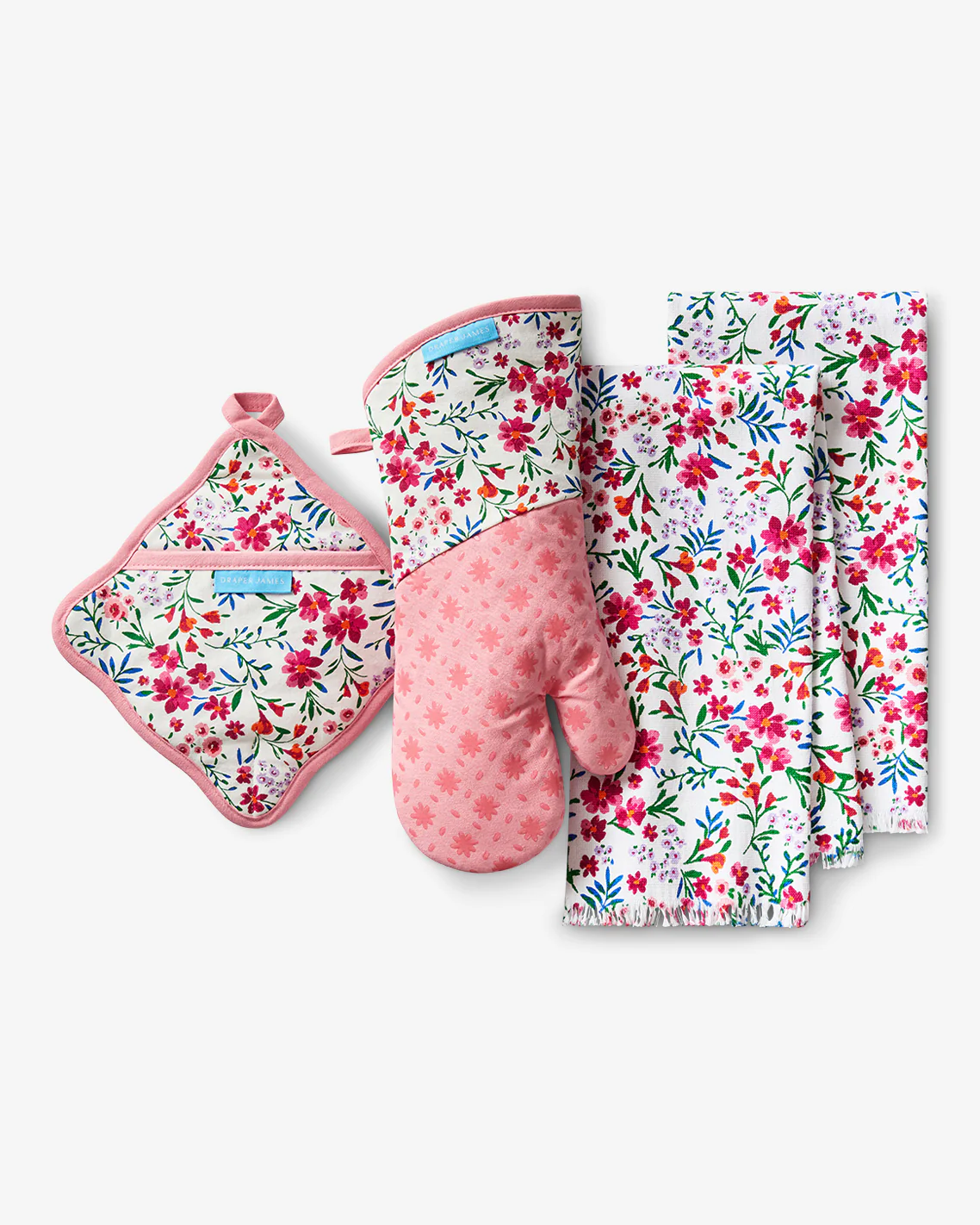 Pink Field Flowers Kitchen Set - Image 2