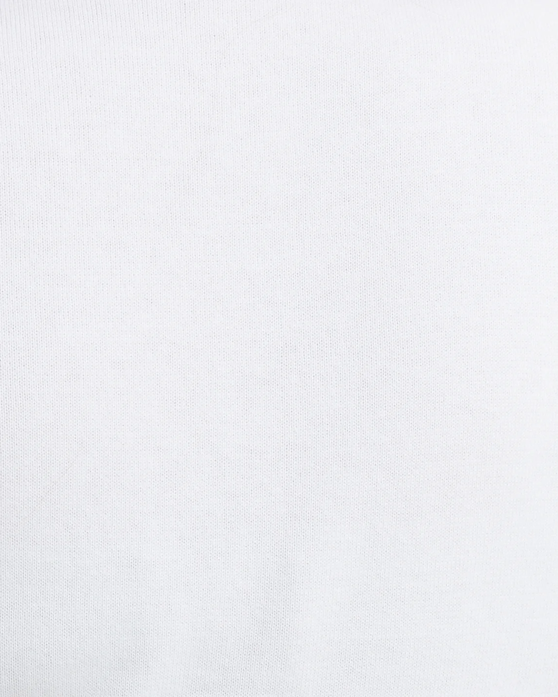 Long-Sleeve Easy Knit Top in White - Image 9