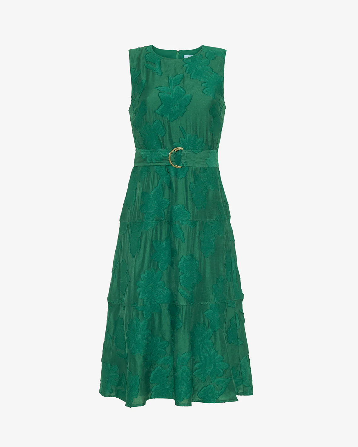 Elliston Midi Dress in Jacquard - Image 4