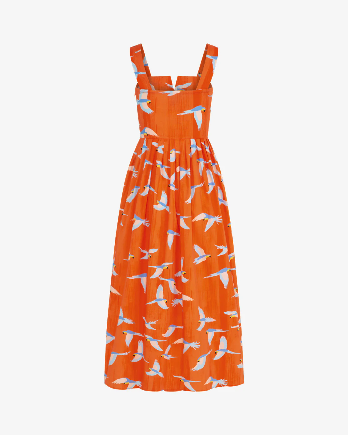 Esme Midi Dress in Parrot Print - Image 5