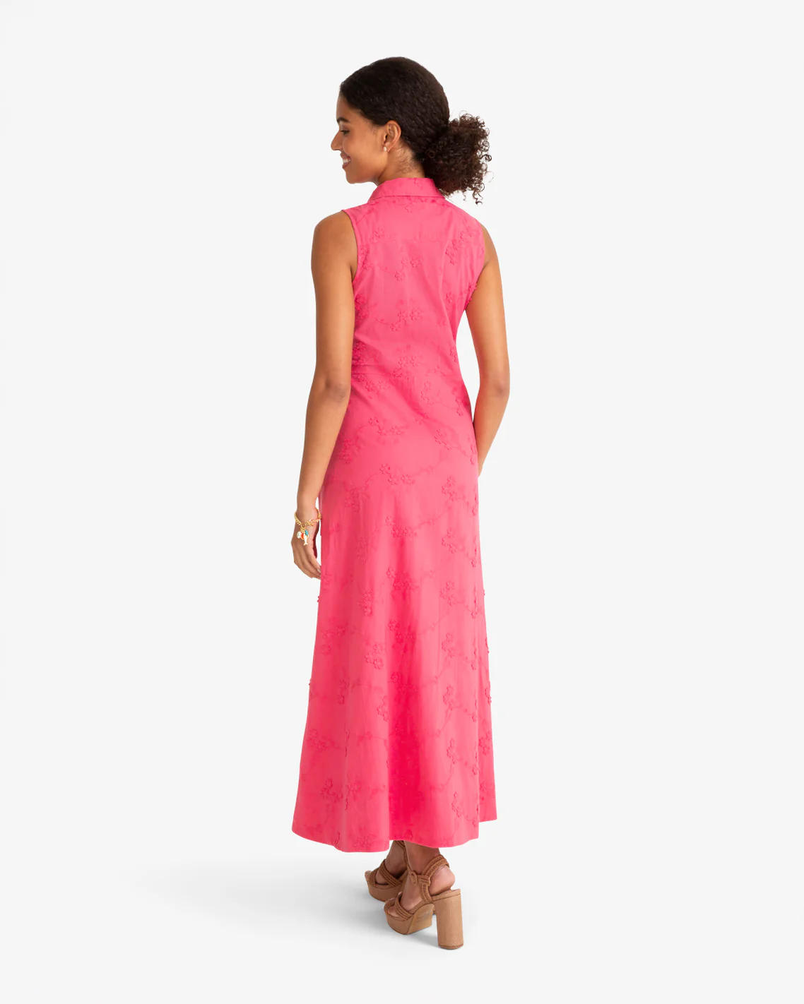 Evangeline Dress in Dimensional Flower - Image 4