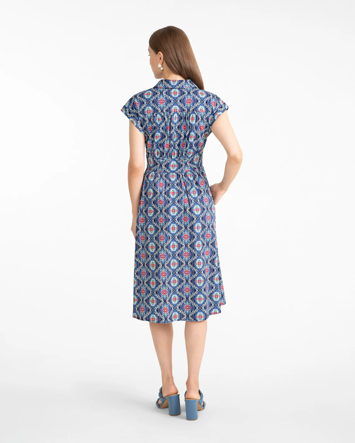 Farrah Printed Shirtdress - Image 2