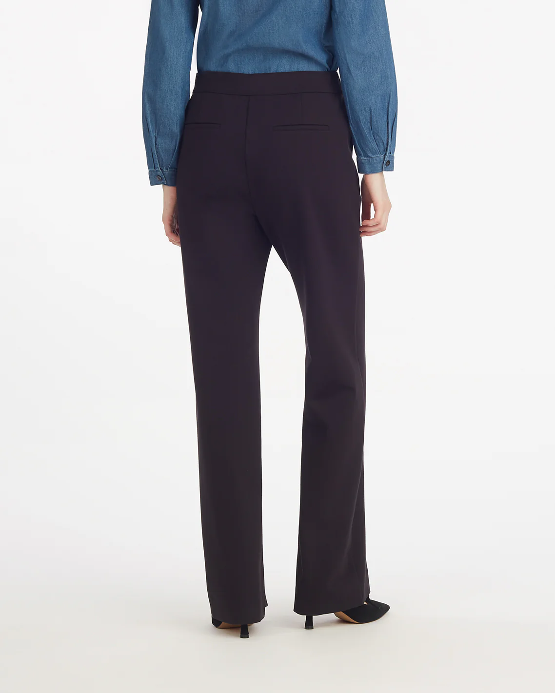 Flare Pants in Ponte - Image 2