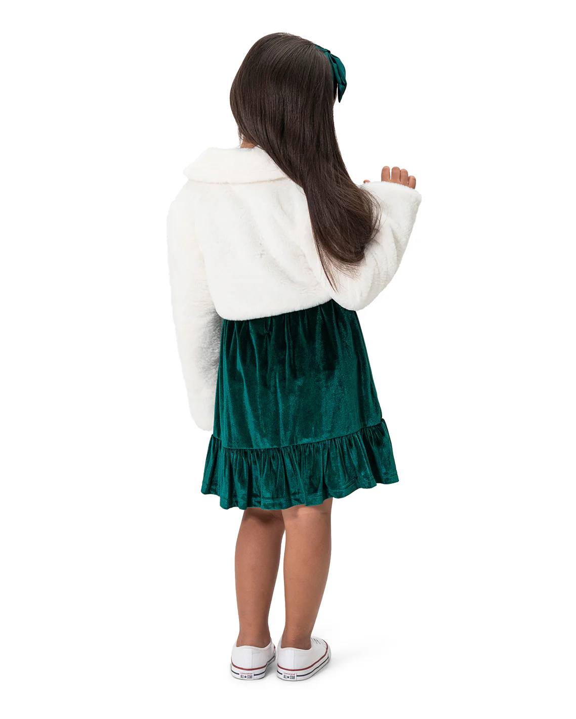 Girls Jacket and Dress Set - Image 2