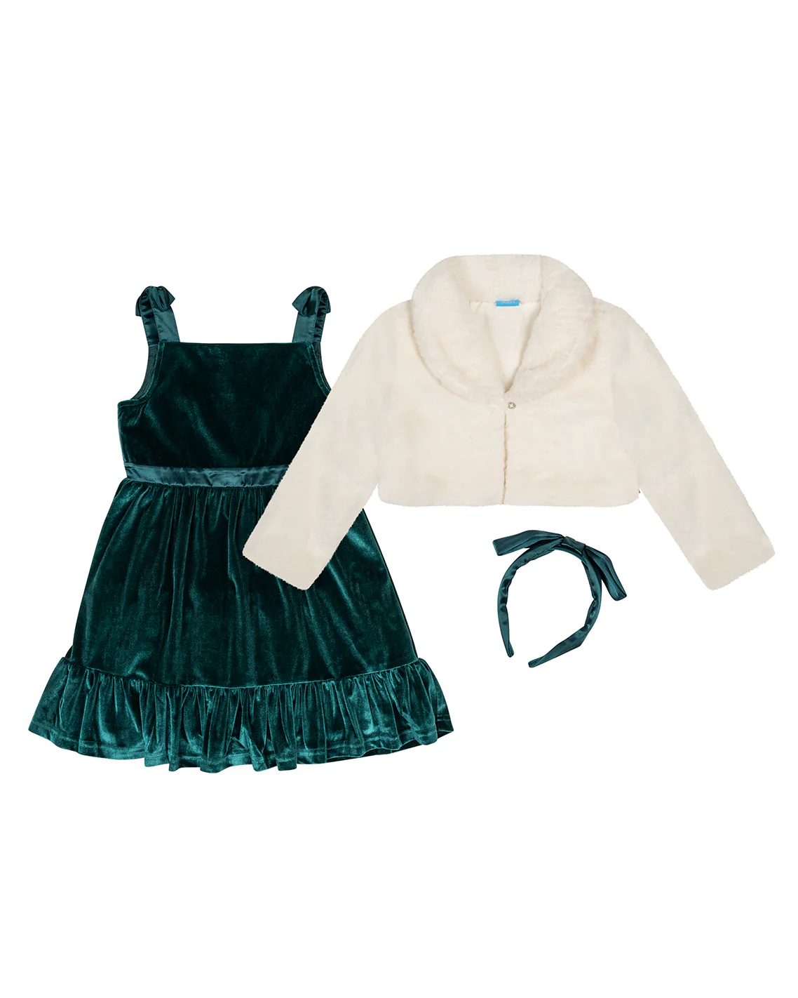 Girls Jacket and Dress Set - Image 3