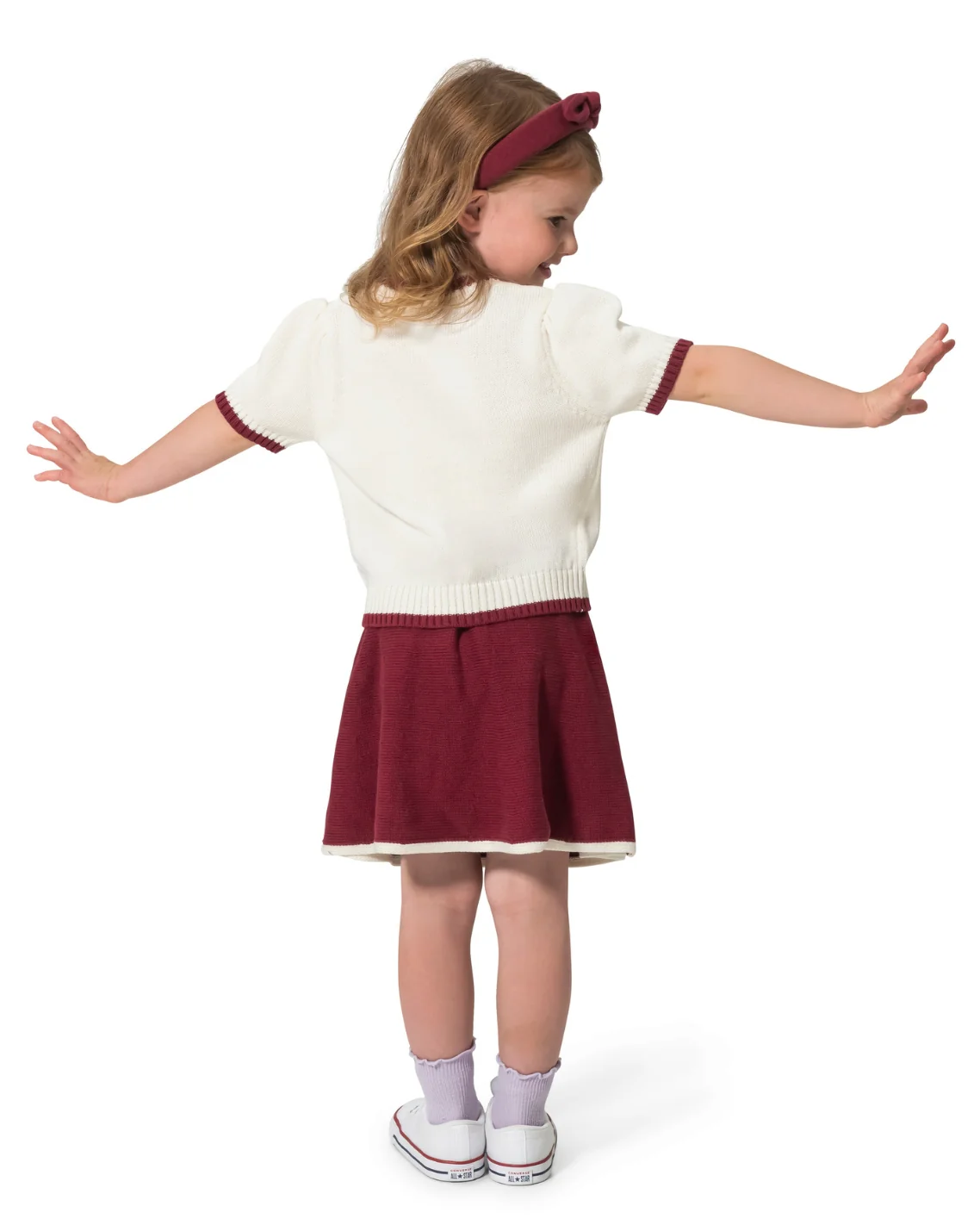 Girls' Top, Skirt And Headband Set - Image 3