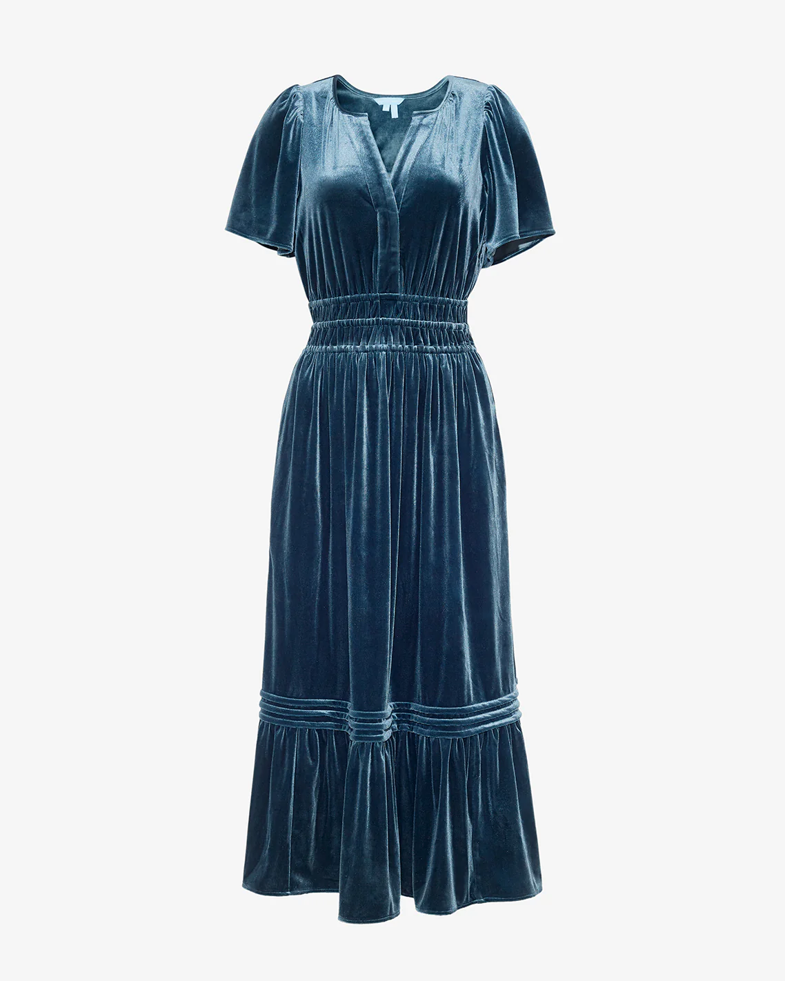 Hollie Midi Dress in Evergreen - Image 3