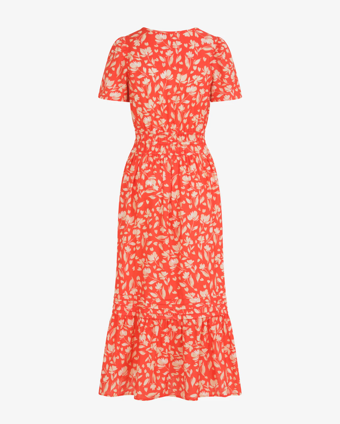 Hollie Midi Dress in Floral Poppy - Image 5