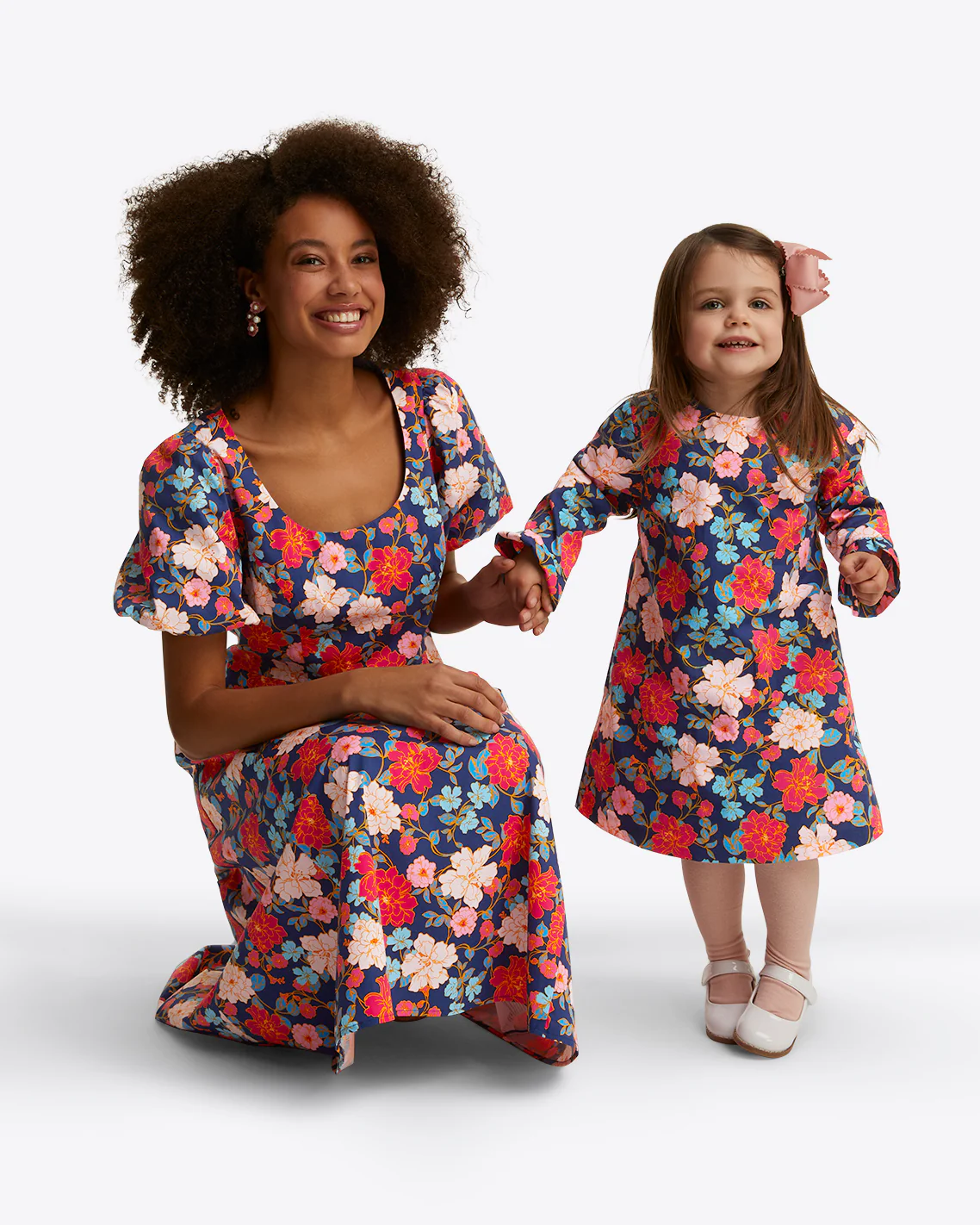 Julianne Midi Dress in Stretch Poplin - Image 3