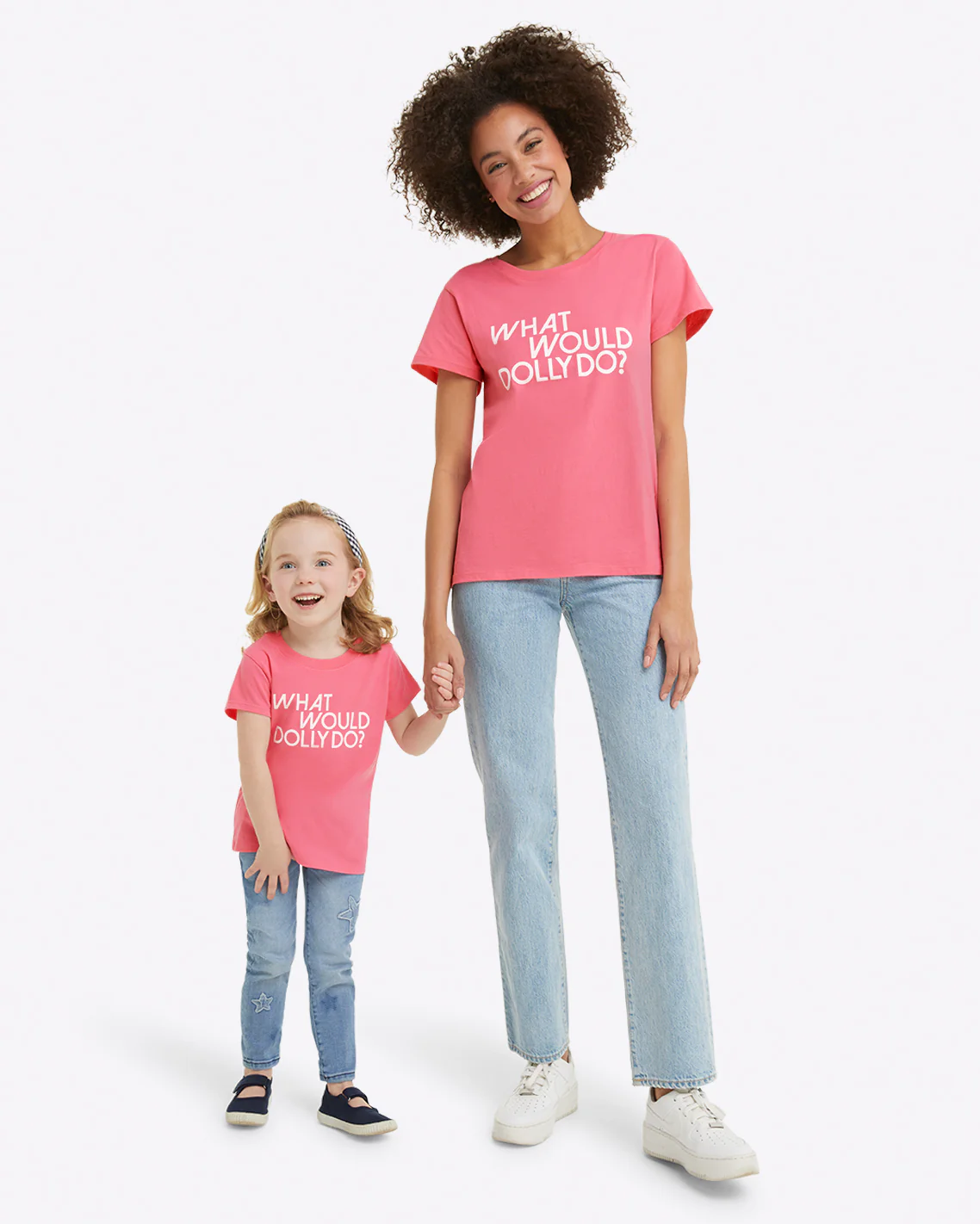 Kids WWDD Pink T-Shirt - Image 3