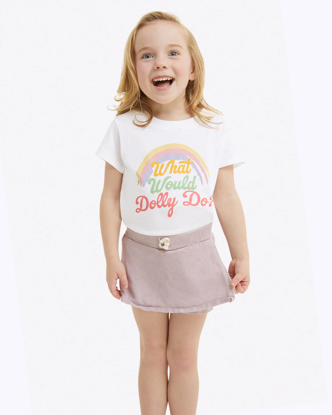 Kids WWDD Rainbow Tee - Image 3