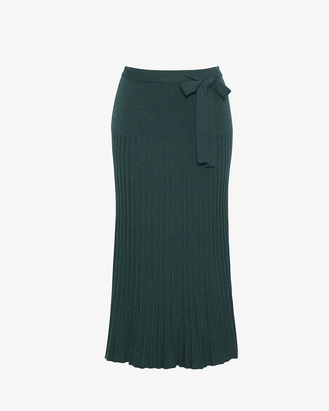 Luxe Pleated Maxi Skirt - Image 4