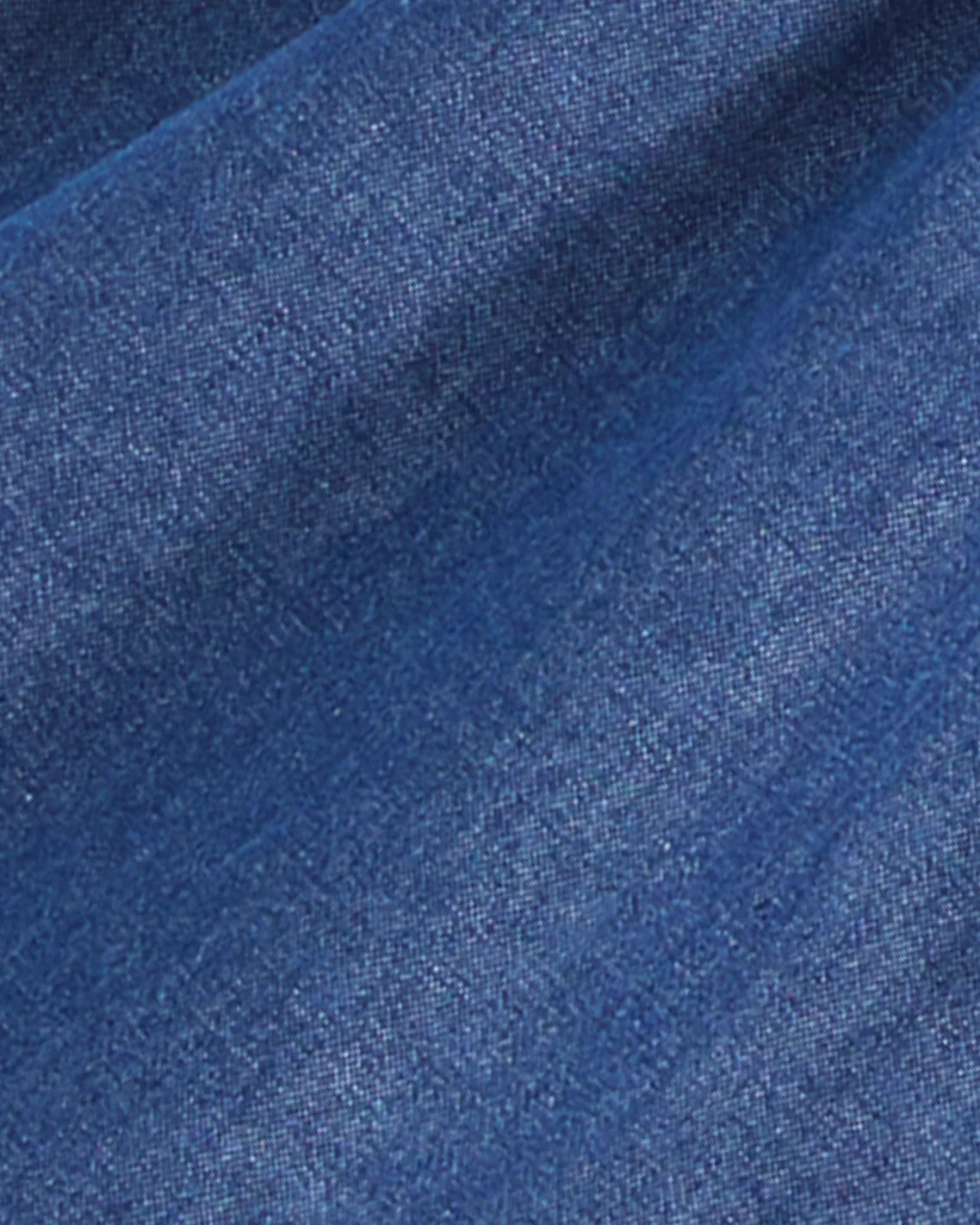 Lynn Long Sleeve Top in Chambray - Image 4