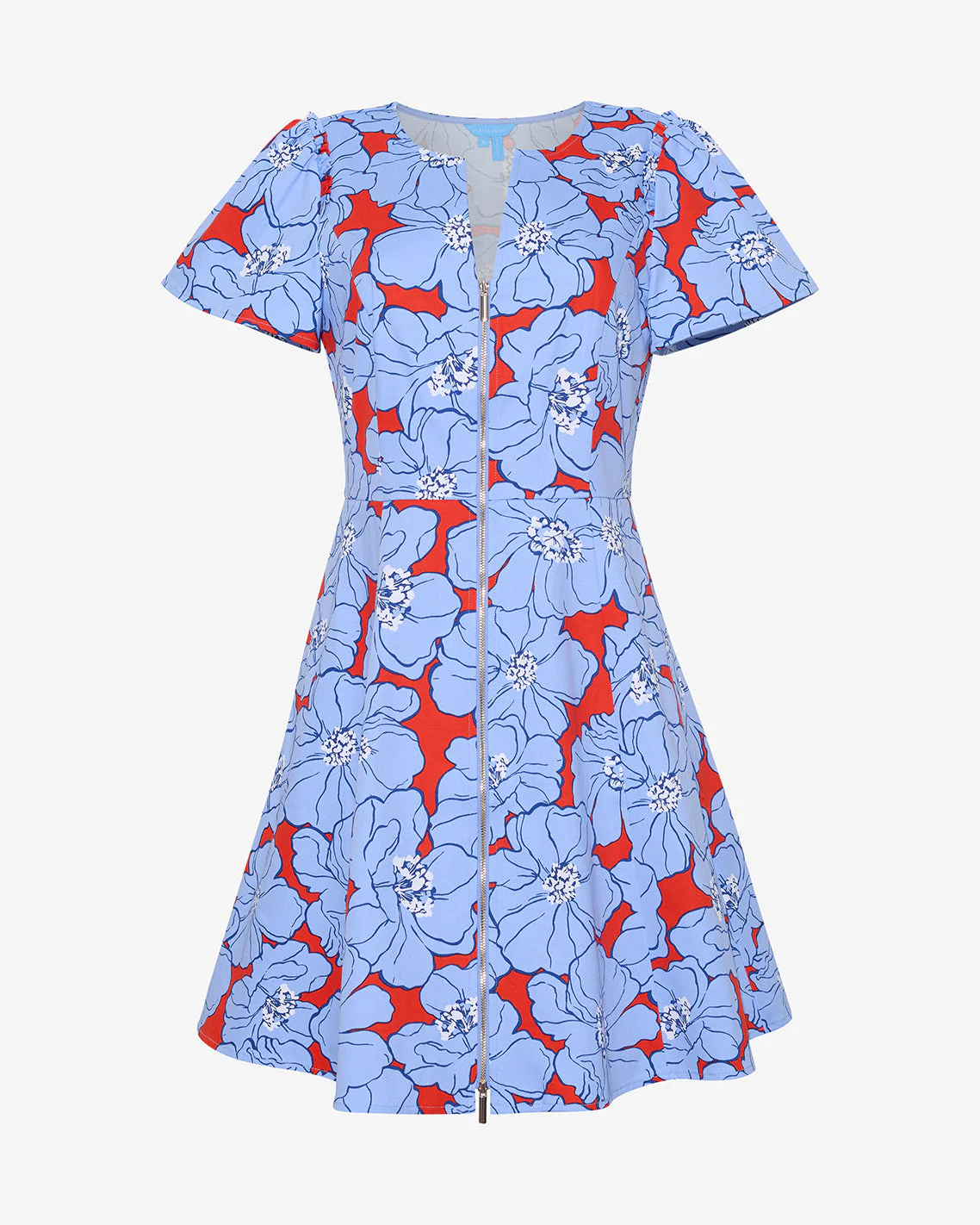 Mae Love Circle Mini Dress in Floating Floral - Image 5