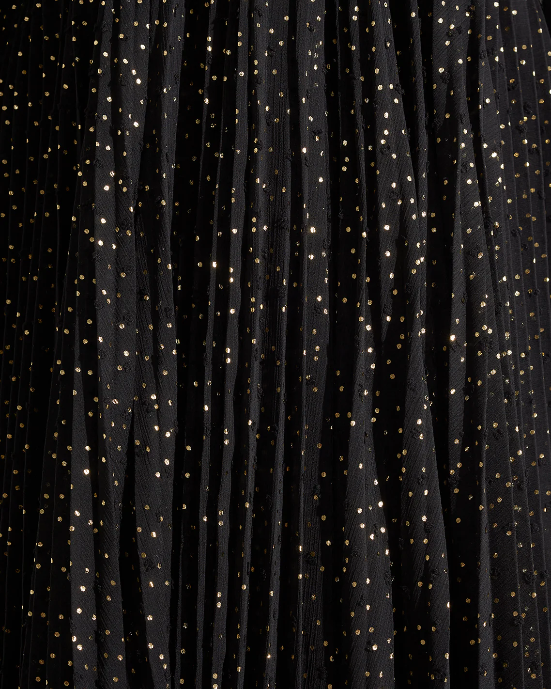 Maybelle Belted Midi Dress in Foil Dot - Image 5