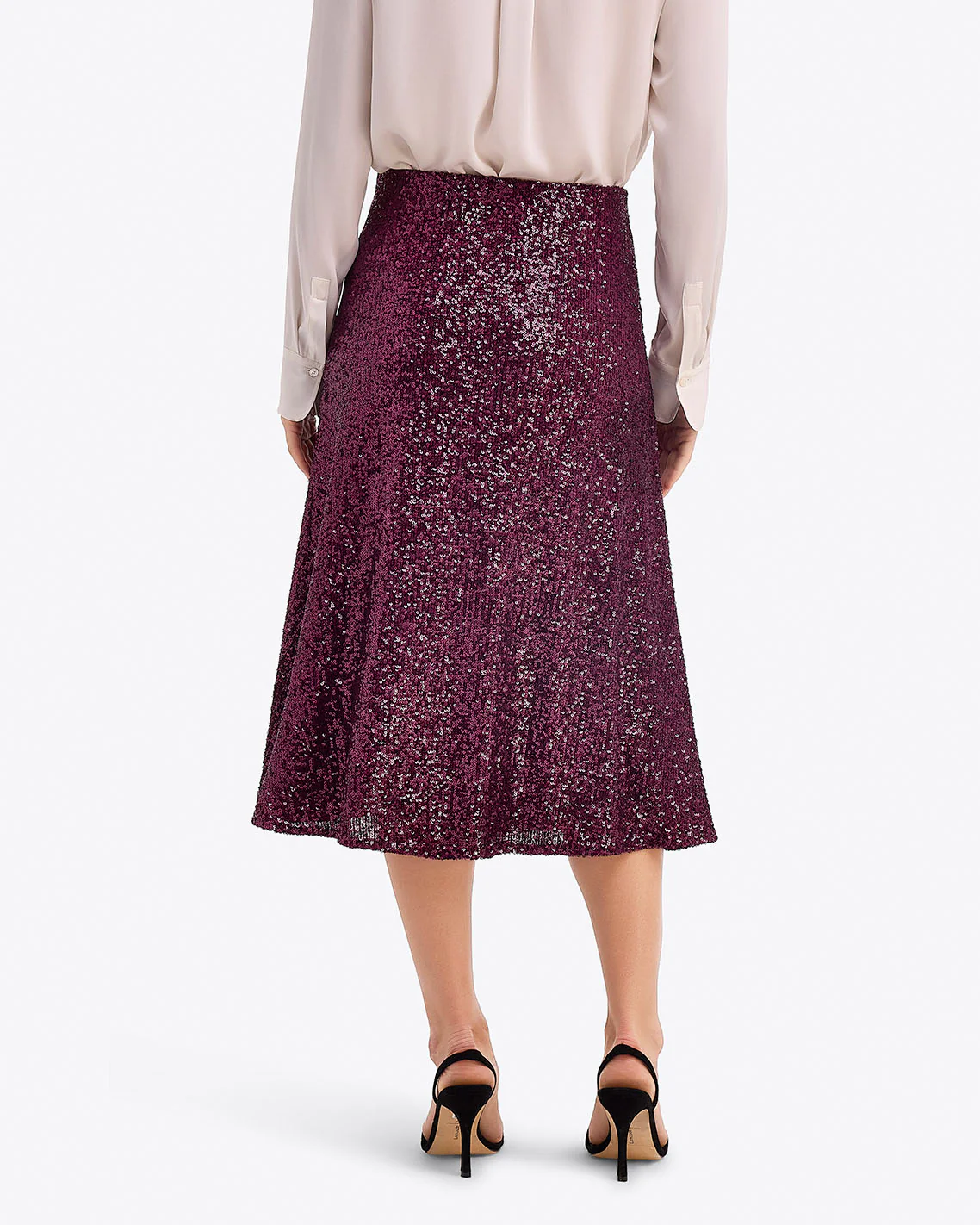 Midi Skirt in Sequins - Image 2