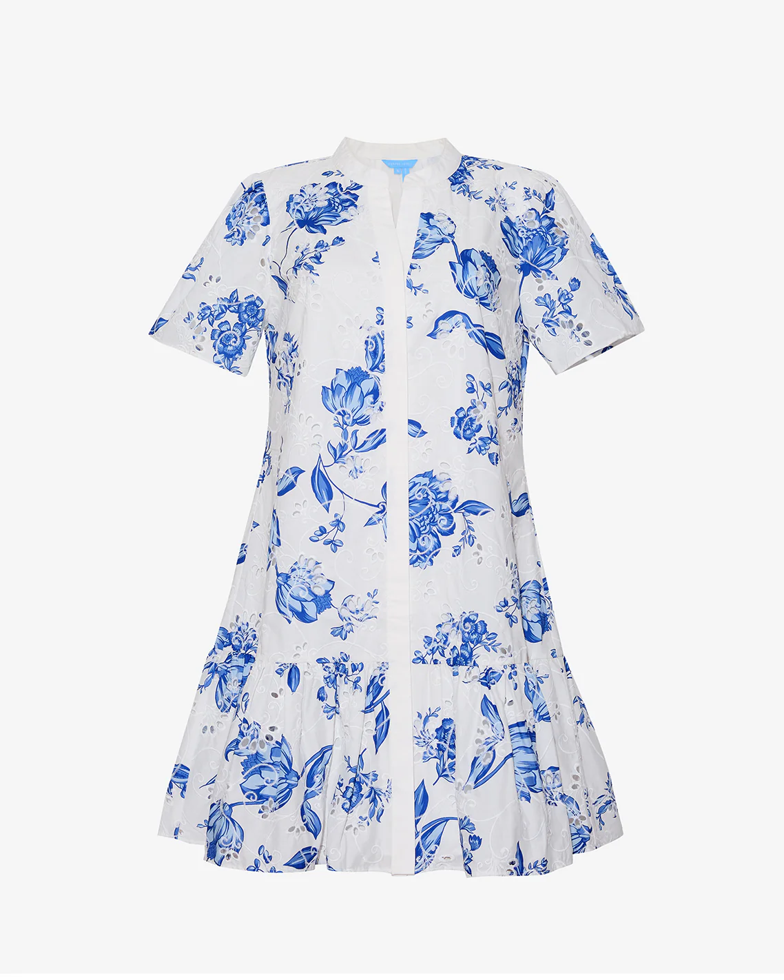 Molly Mini Dress in Magnolia Toile - Image 4