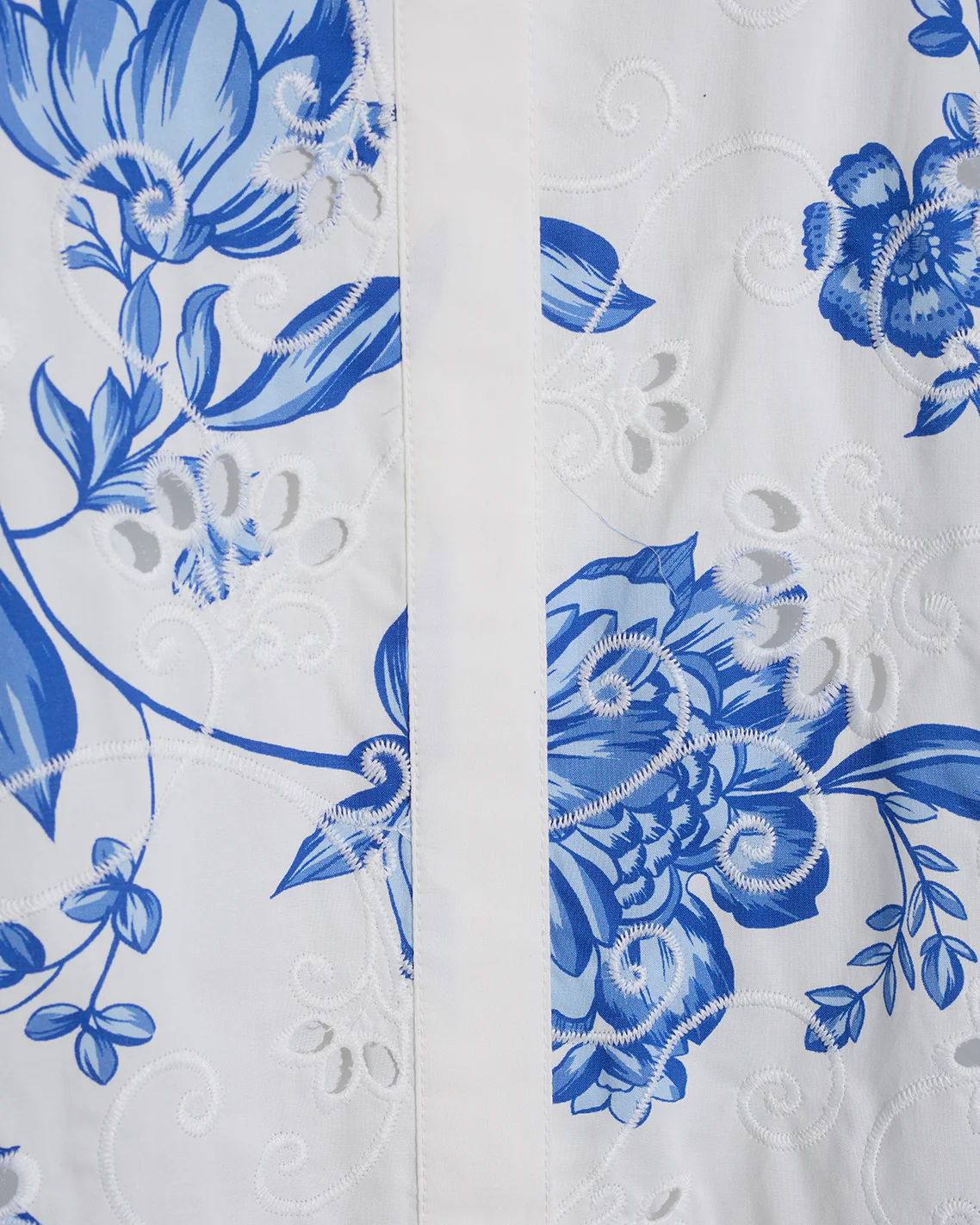 Molly Mini Dress in Magnolia Toile - Image 5