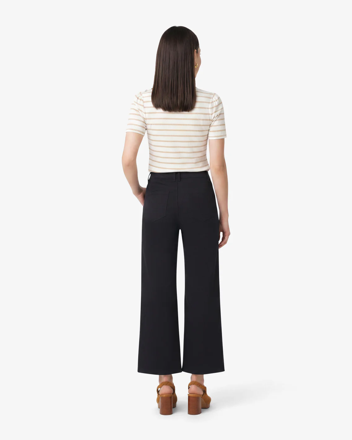 Patch Pocket Wide Leg Bottom - Image 3