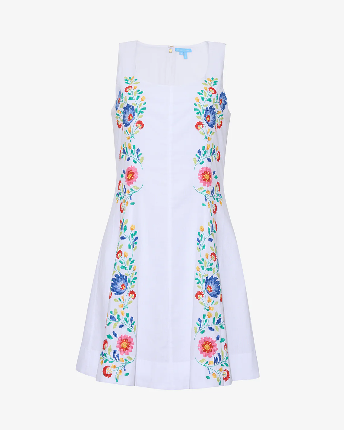 Primrose Mini Dress with Floral Embroidery - Image 5
