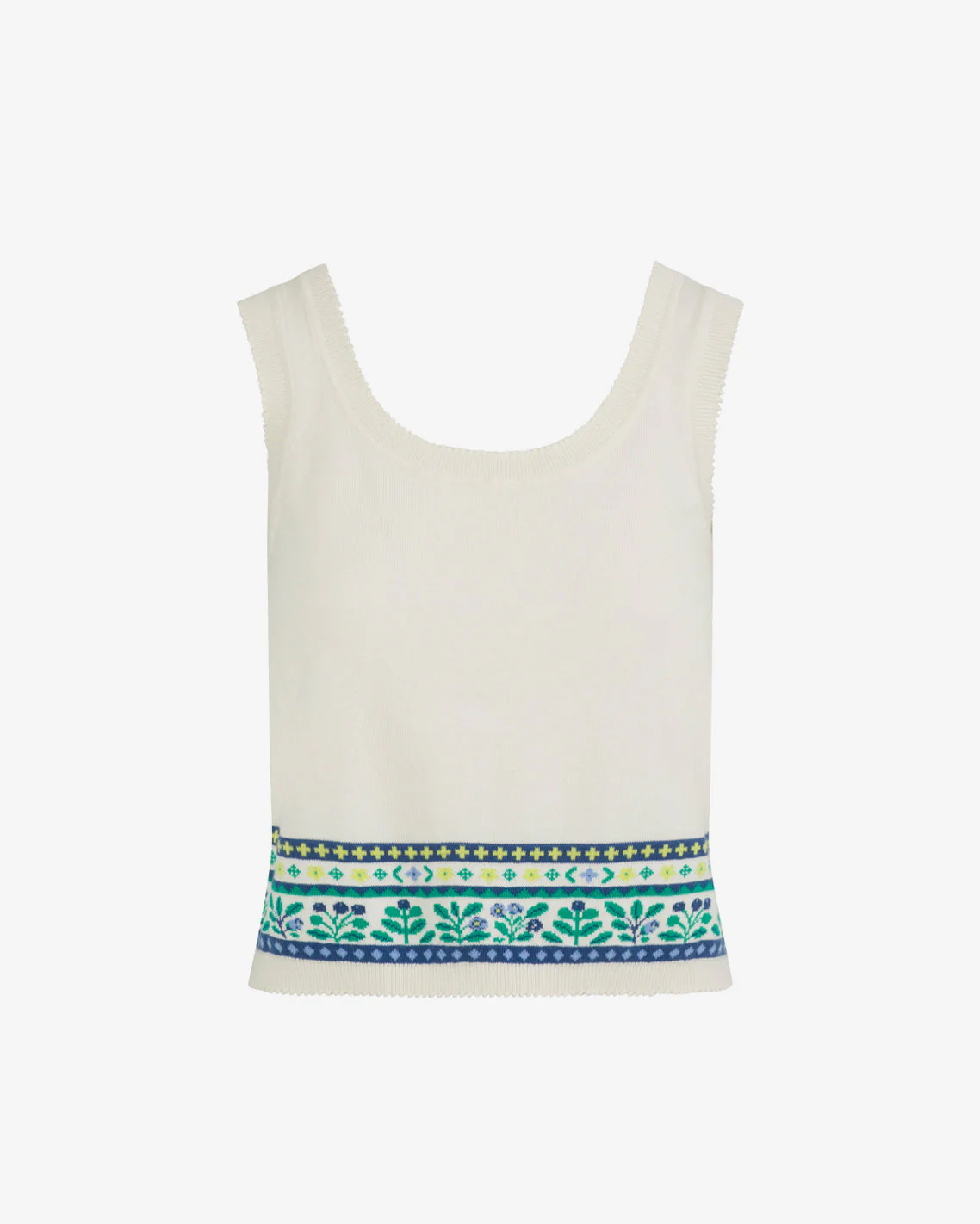 Printed Knit Tank - Image 5