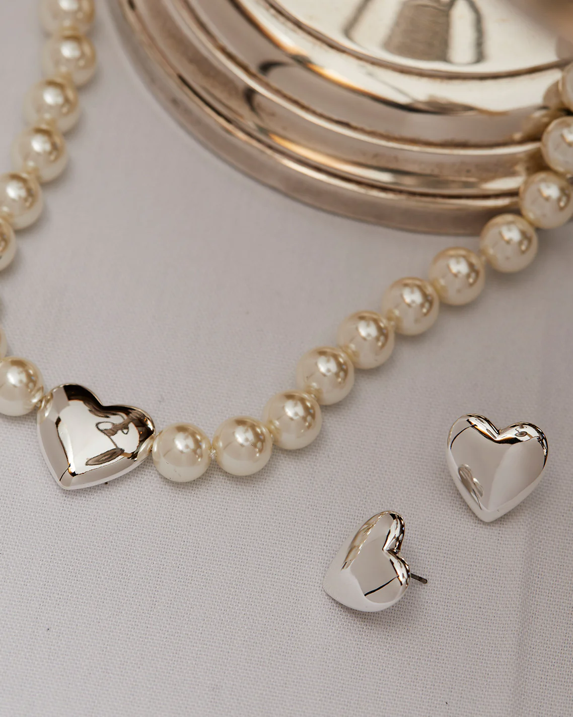 Puffy Heart Studs - Image 3