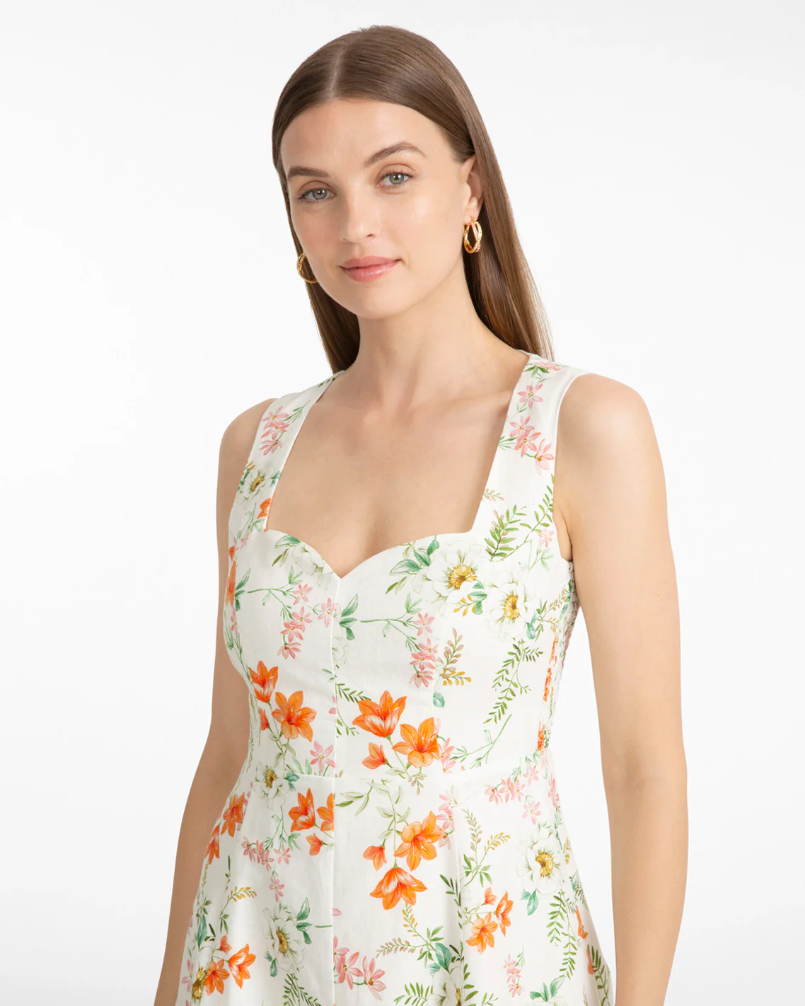 Radley Sleeveless Midi Dress in Floral - Image 5