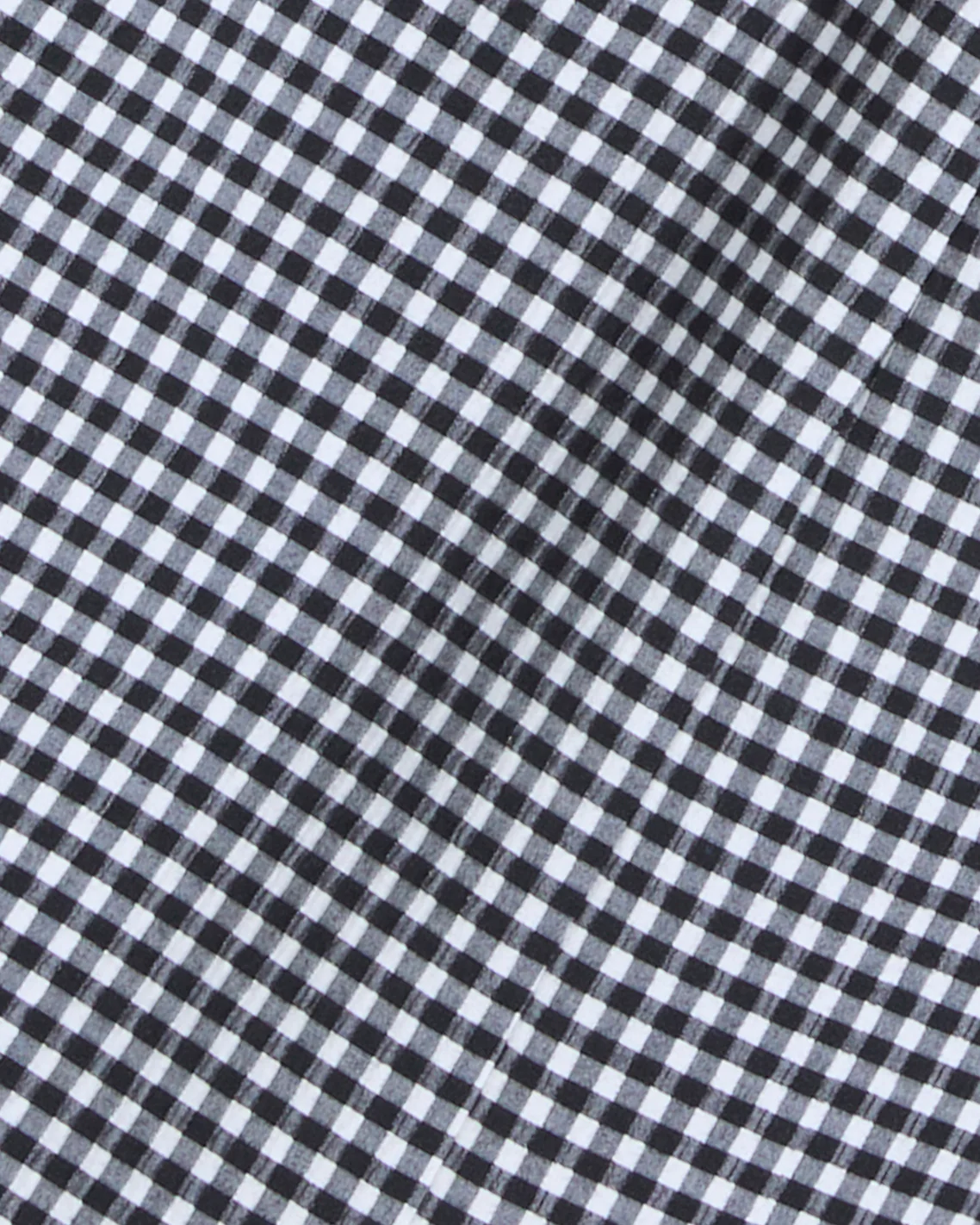 Sadie Belted Shift Dress in Textured Gingham - Image 5