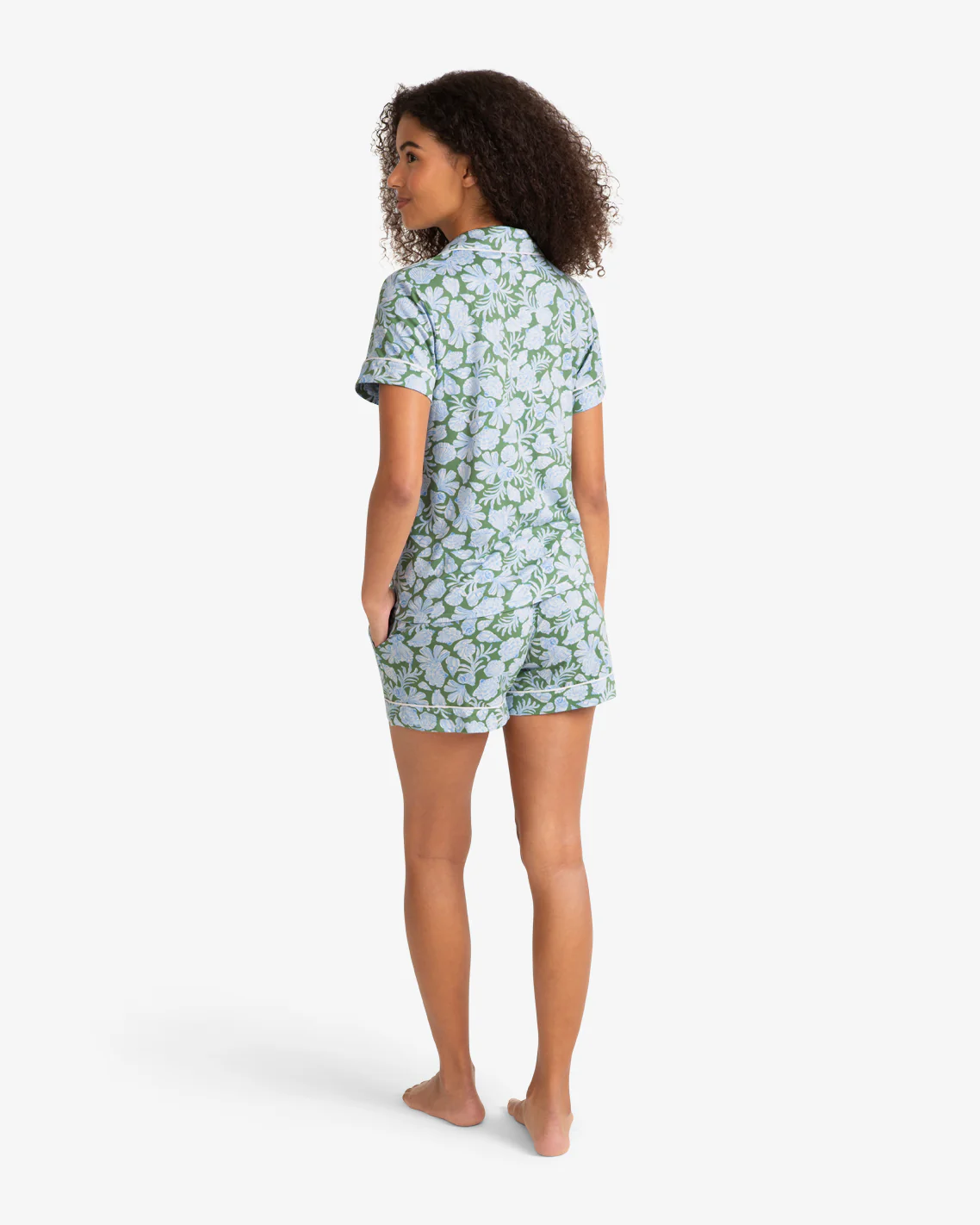 Sara Pajama in Shell Fan - Image 2