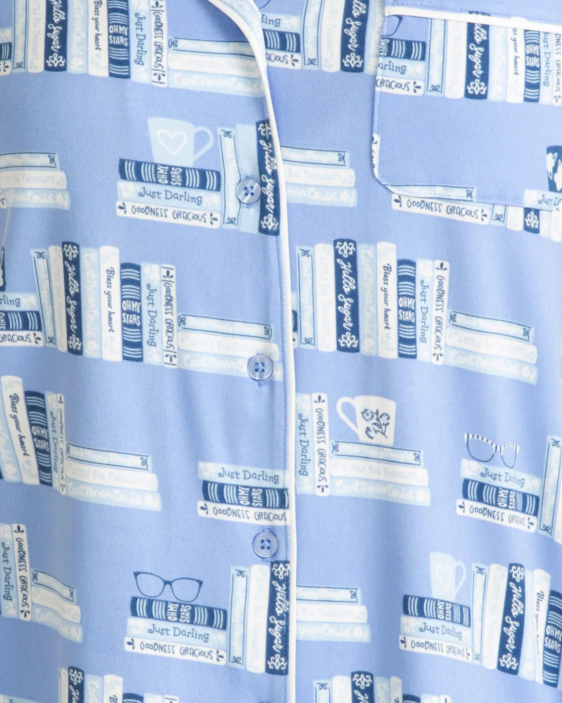 Sara Pajama Set in Bookstack - Image 3