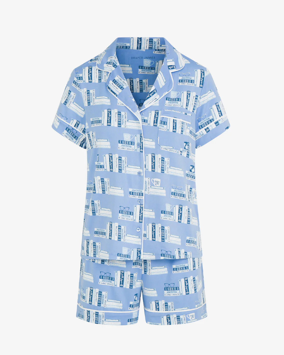 Sara Pajama Set in Bookstack - Image 4