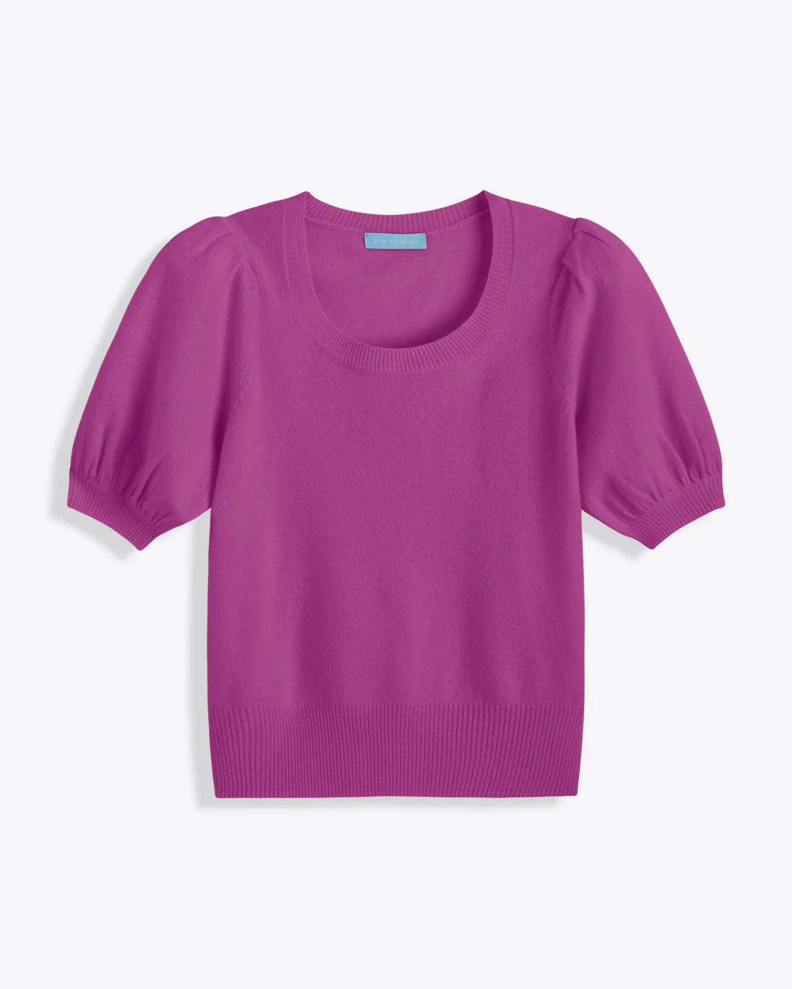 Short Sleeve Cashmere Sweater - Image 5