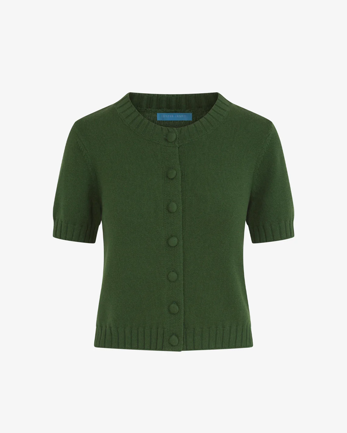 Short Sleeve Puff Sleeve Cardigan - Image 4