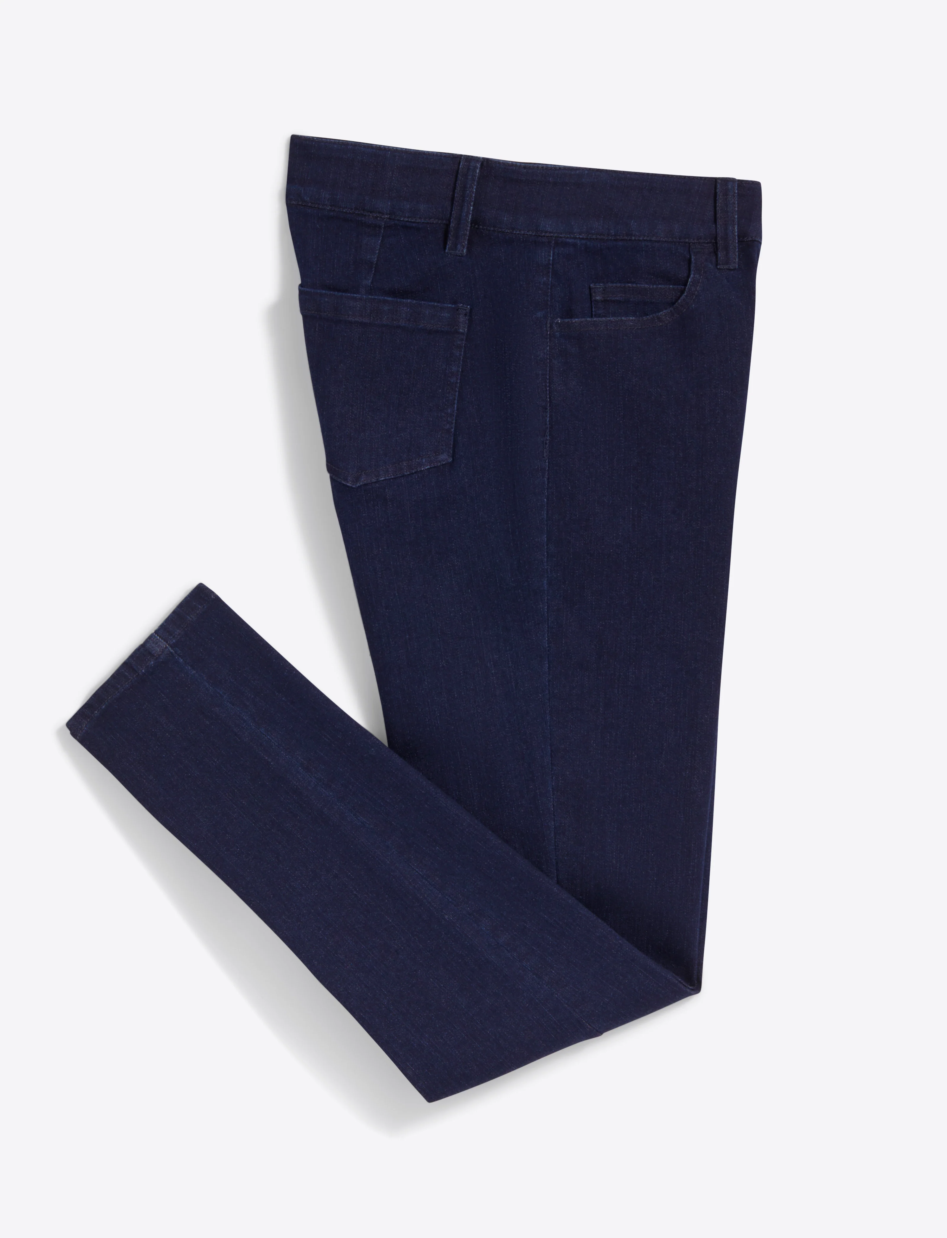 Mid-Rise Slim Jeans in Dark Wash - Image 7