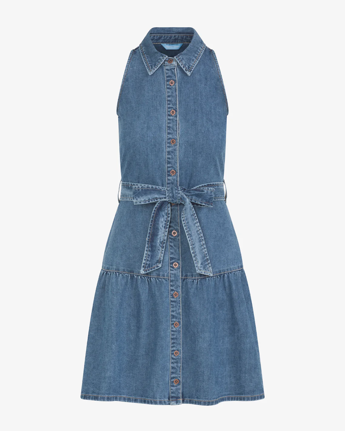 Lexi Sleeveless Tie Waist Dress - Image 4