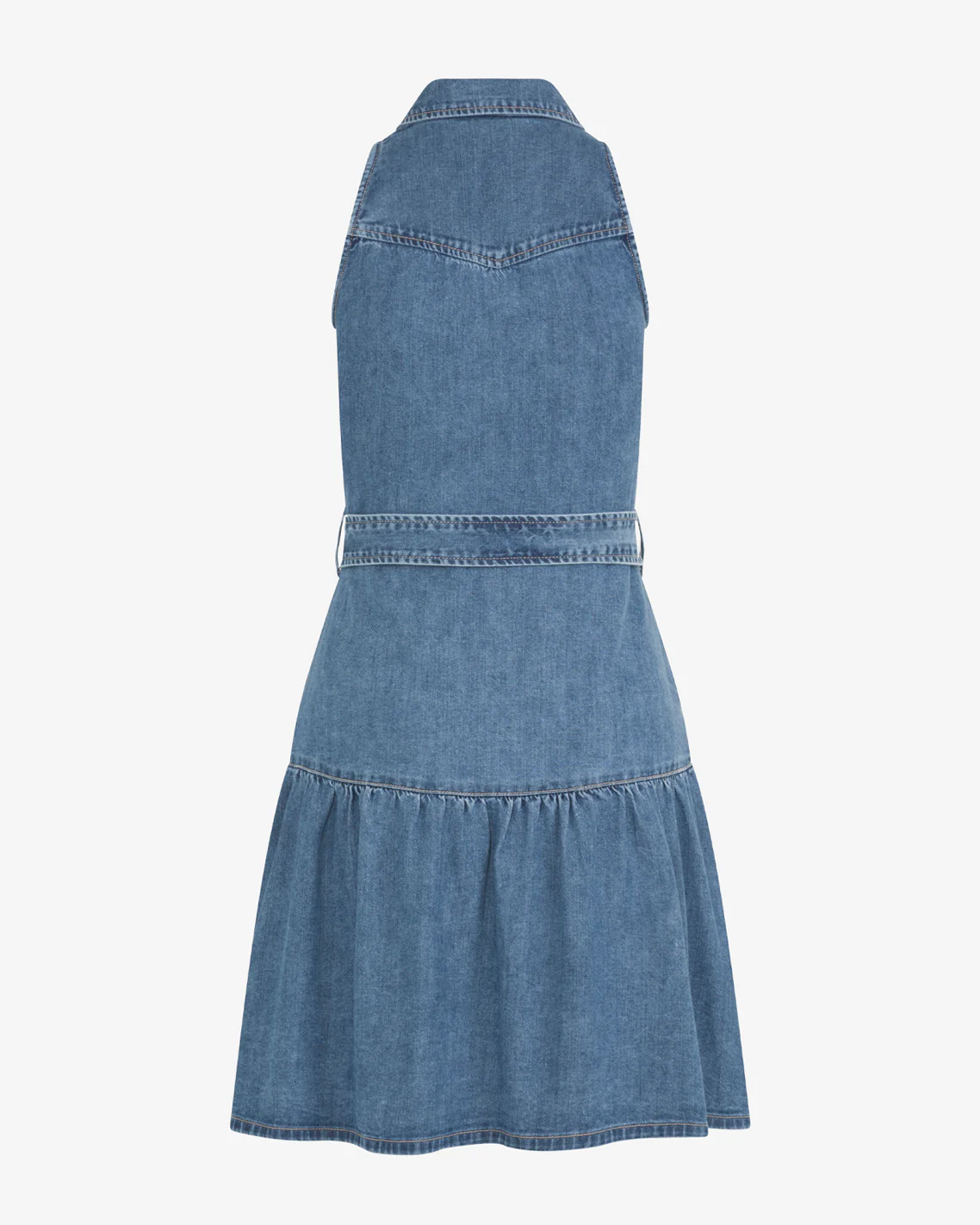 Lexi Sleeveless Tie Waist Dress - Image 5