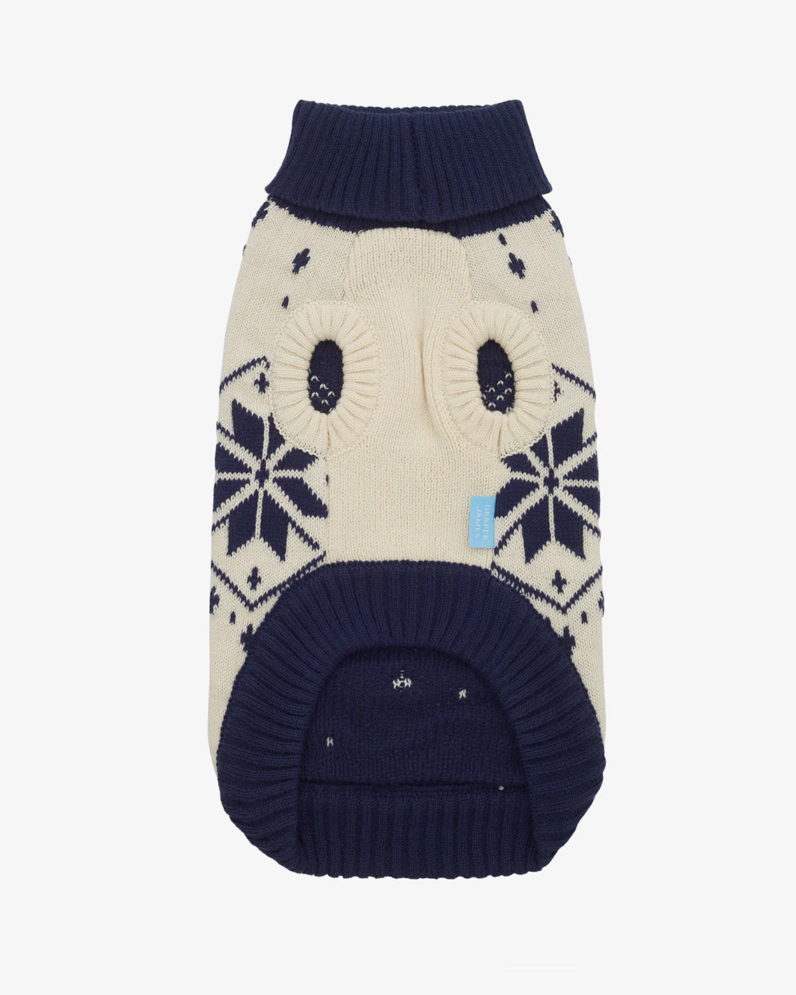 Snowflake Heart Dog Sweater - Image 2
