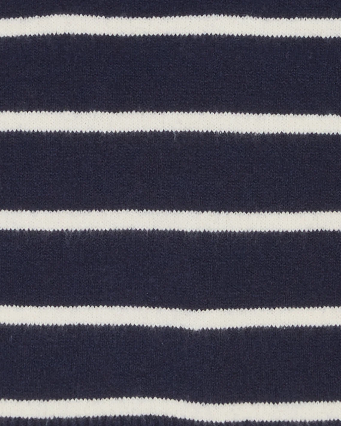 Quarter Zip Sweater in Mariner Stripe - Image 6