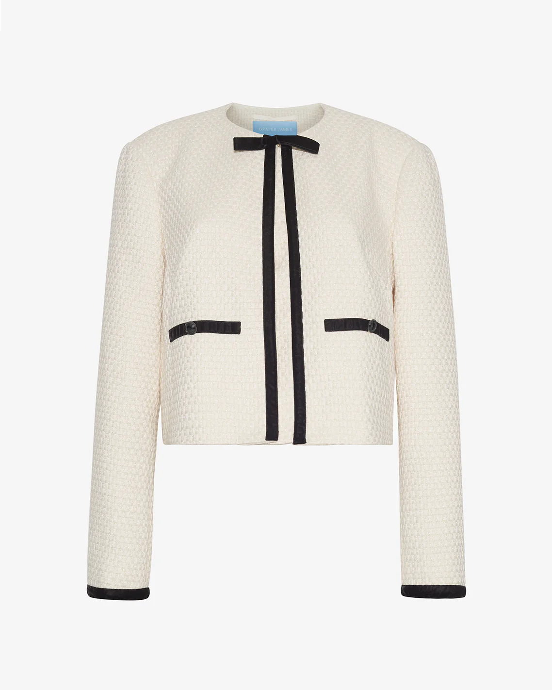 Tweed Jacket in Vanilla - Image 5