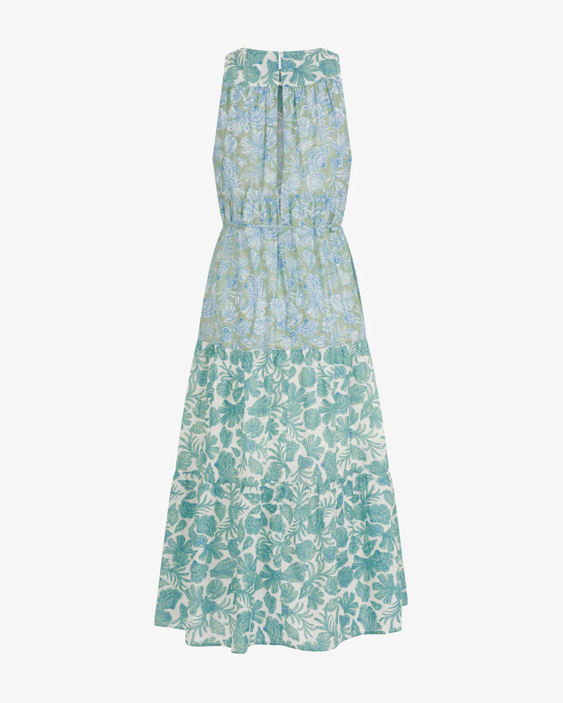 Marlow Two Tone Shell Midi Dress - Image 6