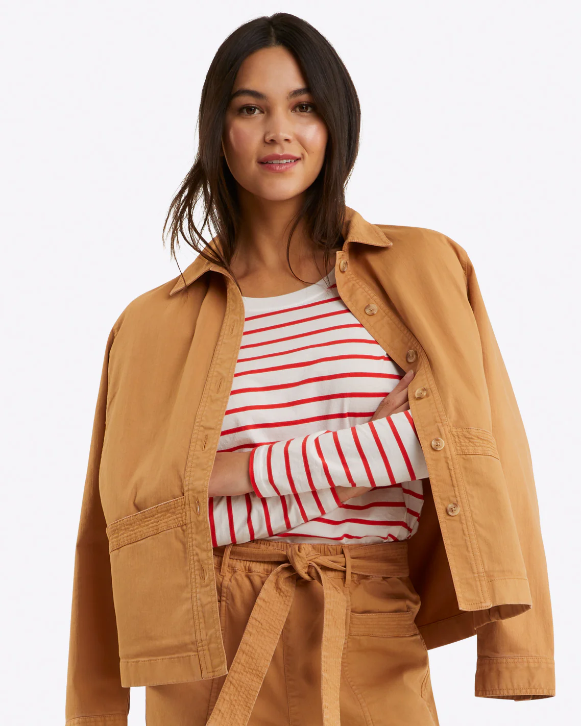 Utility Jacket in Cotton Twill - Image 4