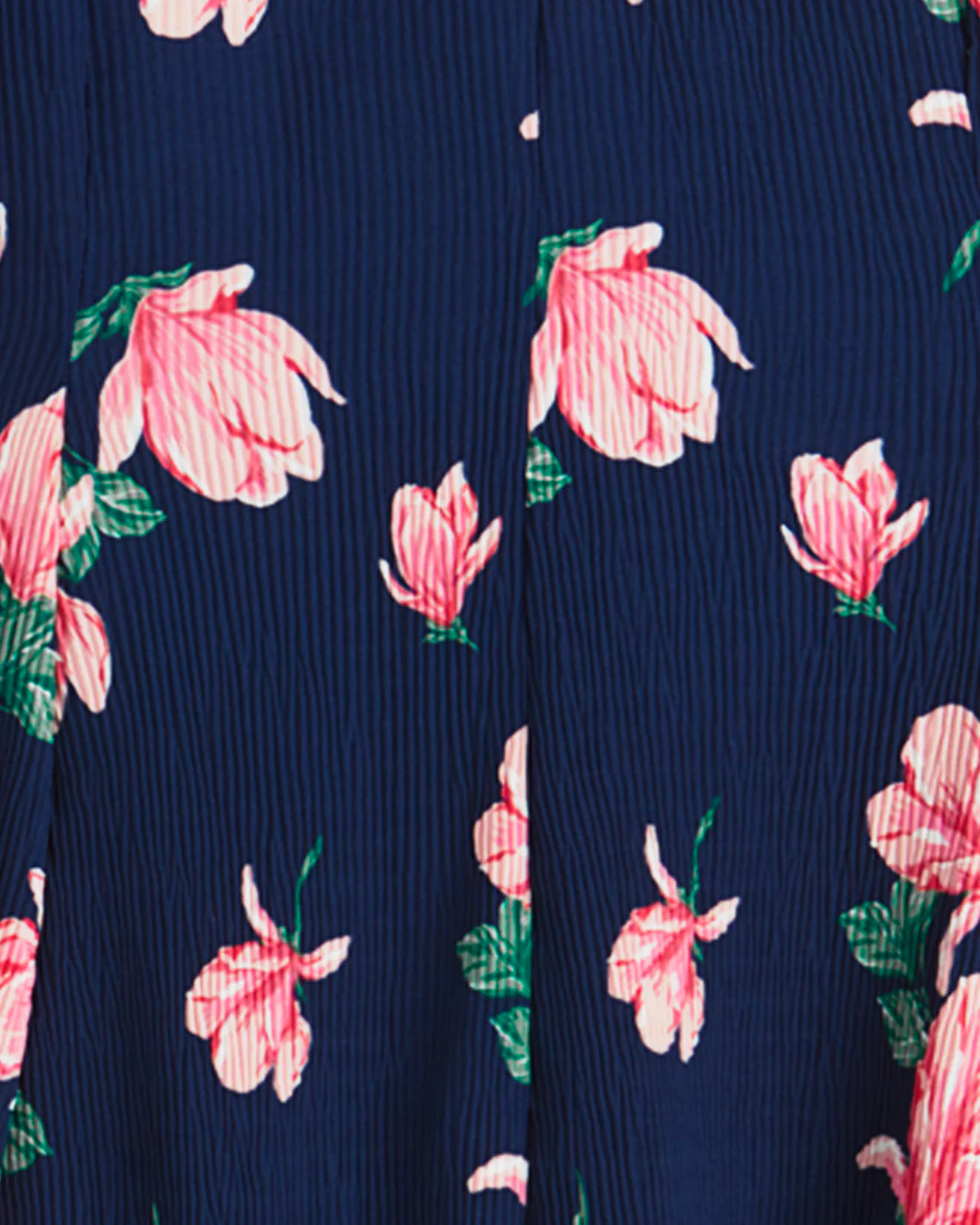 Elaine V-Neck Mini Dress in Magnolia Buds - Image 7